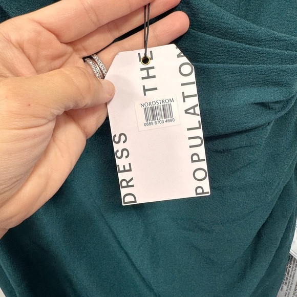 Dress The Population Pine Green Size Extra Large - Picture 4 of 7